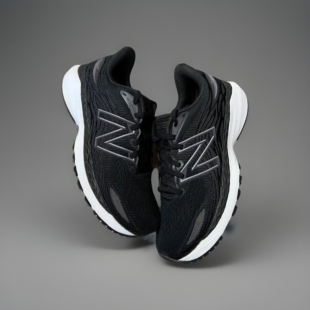 New Balance Womens Black Fresh Foam X 860V12 Running Walking Comfort Shoes 9 B